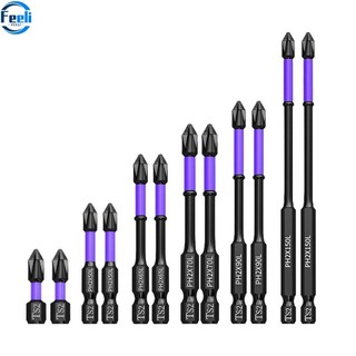 ⭐Hàng có sẵn⭐ Mũi khoan tác động từ tính PH2 chống trượt Đầu tuốc nơ vít chéo độ cứng