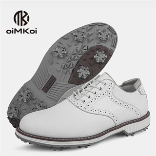 Giày Golf Nam Cao Cấp Gentleman Pro 2.0 (W / Spikes) Giày Thể Thao Huấn Luyện Chuyên Nghiệp Giày Thể Thao Nam
