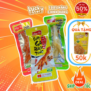 Chân gà Việt Nam 3k cay dai giòn combo ăn vặt ngon rẻ đủ các vị