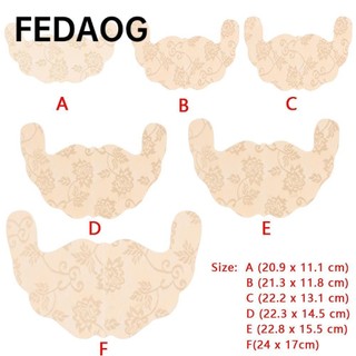 FEDAOG Lót Nâng Ngực Vô Hình Dáng Chữ U Phối Ren Dành Cho Nữ