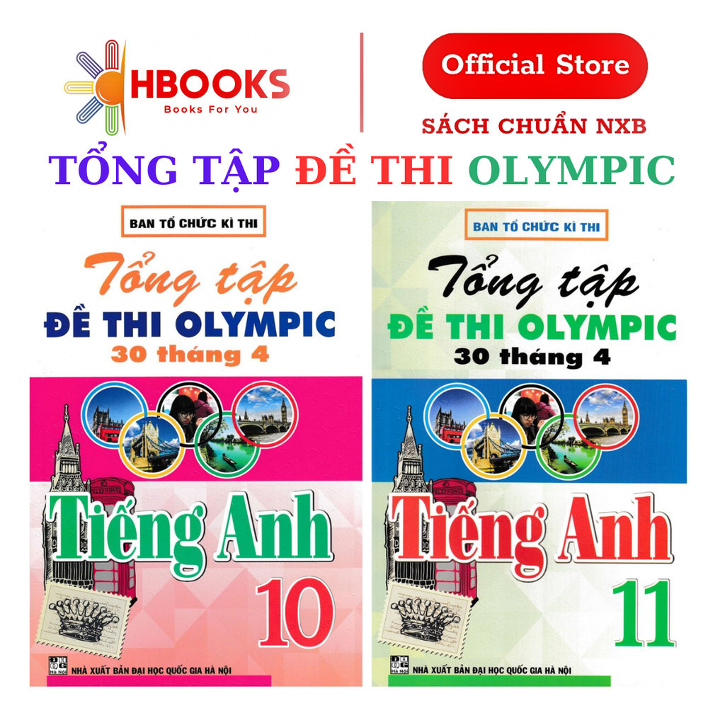 Sách Bổ Trợ - Tổng Tập Đề Thi Olympic 30 Tháng 4 Môn Tiếng Anh