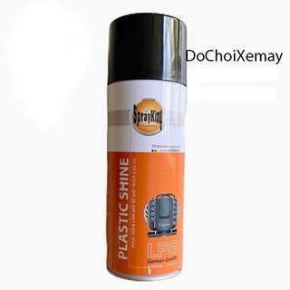 [Rẻ Vô Địch] Phục hồi nhựa nhám, dưỡng đen dàn nhám SprayKing 400ml công nghệ Đức giá Việt Nam. DoChoiXeMay