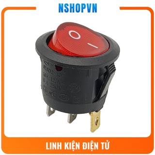 Công tắc tròn có đèn kcd1-105