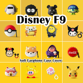 Hàng có sẵn!Cho Disney F9 ốp tai ng Case phim hoạt hình Buồn cười Vỏ Bảo Vệ Hộp Sạc Tai Nghe