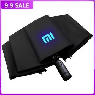 chiêc du Ô đi mưa mở/đóng tự động XIAOMI cao cấp bản đặc biệt có logo huỳnh quang logo