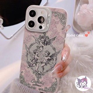 Ốp Lưng Redmi 14C Note 13 12 11s 10s 9s 12Pro 13C 12C 10C 9C10A 9A 10A A3 A2 A1 Xiaomi 11 Lite Poco C65 C61 C55 X6 X3 F5Pro M5S Ins Retro The West Cupid Hard Case Có Vòng Tay