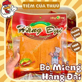 BimBim Hương Bò Miếng Snack Hằng Đại, Bò Miếng Hằng Đại, đồ ăn vặt Hằng Đại Gói To 40-50 Miếng