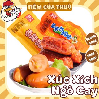  Xúc Xích Ngô Cay Mini Ăn Liền Thơm Ngon Xúc Xích Ngô SHANGHUI Xúc Xích Ăn Liền Cay Tứ Xuyên 
