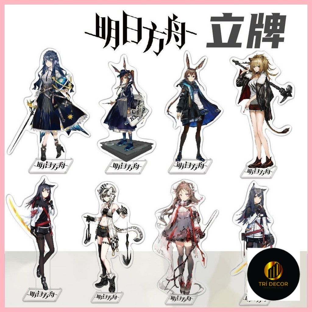 Mới Arknights Arknights Muelsyse Texas Amiya Anime Game Hình Ngày Mai Ark Amiya Mousse HD Hai Mặt Ac