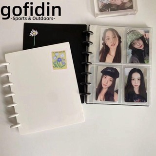 Gofidin Loose-leaf Binder, Photocard Holder Album ảnh nhiều túi, Kpop INS Picture Idol Cards Collect Book Star Chaser