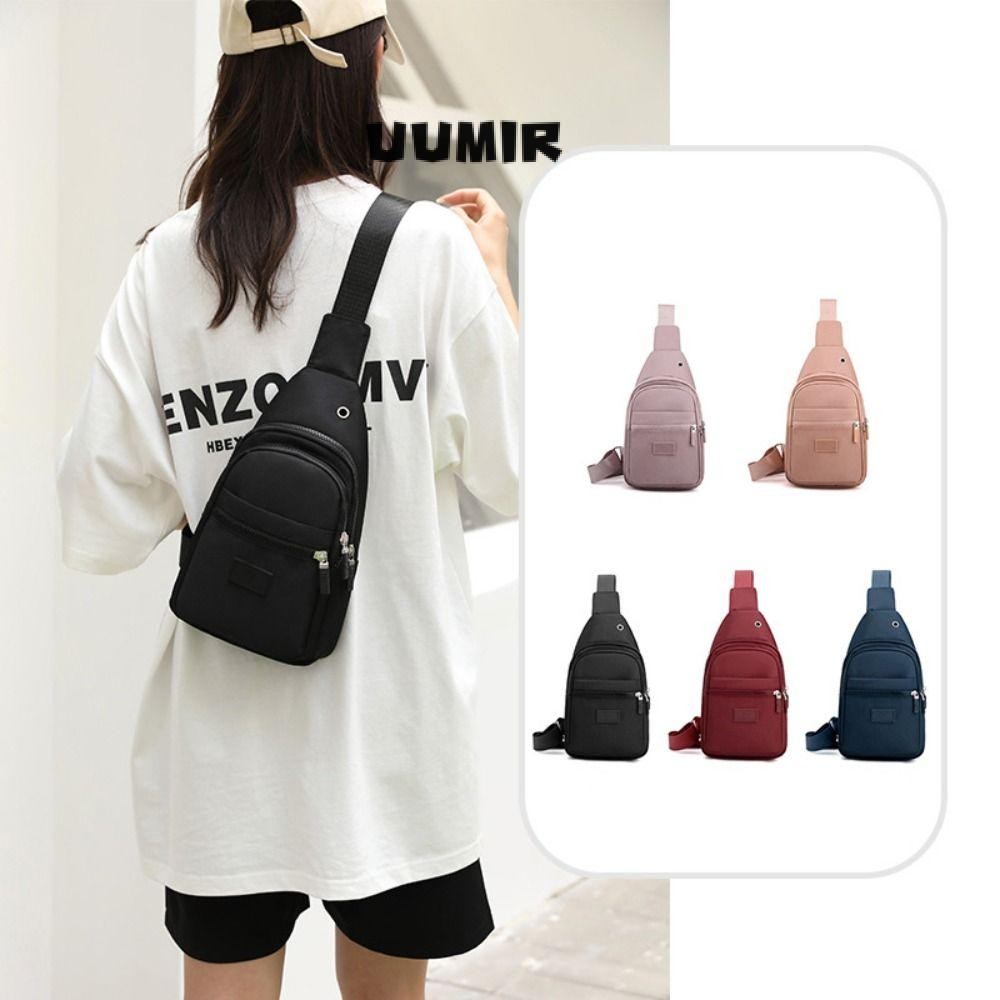 Túi đeo ngực nữ, Túi thắt lưng đa chức năng Nylon, Ví thời trang 5 màu Túi đeo ngực thể thao đa năng Unisex