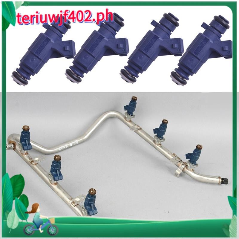 4 chiếc A1120780149 Vòi phun nhiên liệu 0280156014 Cho CLK320 E320 C320 ML320 3.2L 2000-2008