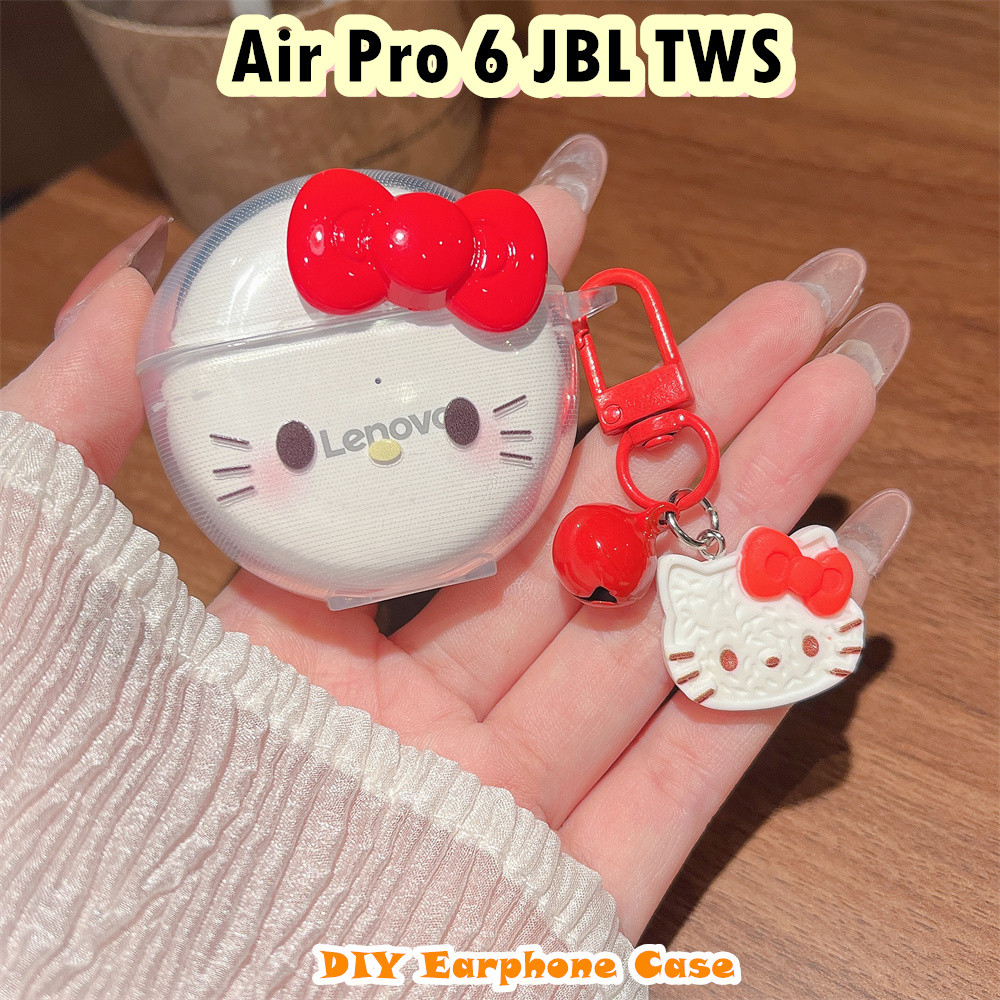 JBL [Bộ sưu tập] Dành cho Air Pro 6 JBLTWS Vỏ bọc tai nghe silicon mềm hoạt hình sáng tạo DIY NO.1