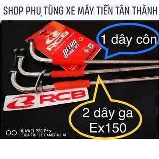 bộ 3 dây ga dây côn EX150 RCB  Y15zr exciter 150 MXKING CHÍNH HÃNG RACING BOY phukienxemaydo