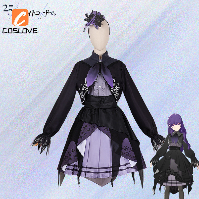 Dự Án Sekai Sân Khấu Nhiều Màu Sắc Sahina Mafuyu LOLITA Phong Cách Cosplay Quần Áo Trọn Bộ Trang Phụ