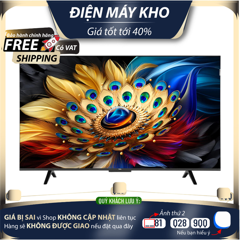 75C69B - Google Tivi QLED TCL 4K 75 inch 75C69B - BẢO HÀNH CHÍNH HÃNG