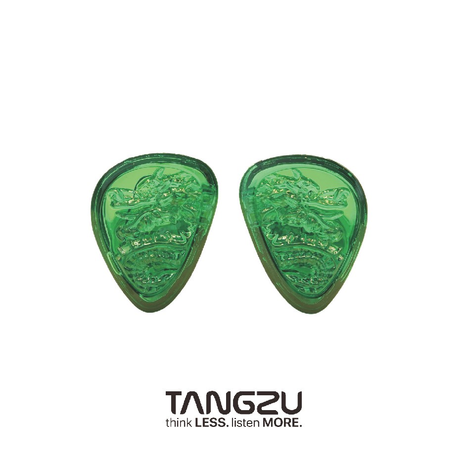 TangZu Waner 2 Jade Dragon Dynamic Driver Tai nghe nhét tai Âm thanh chất lượng cao Thoải mái khi đeo tai có dây WanerII Xanh lá cây