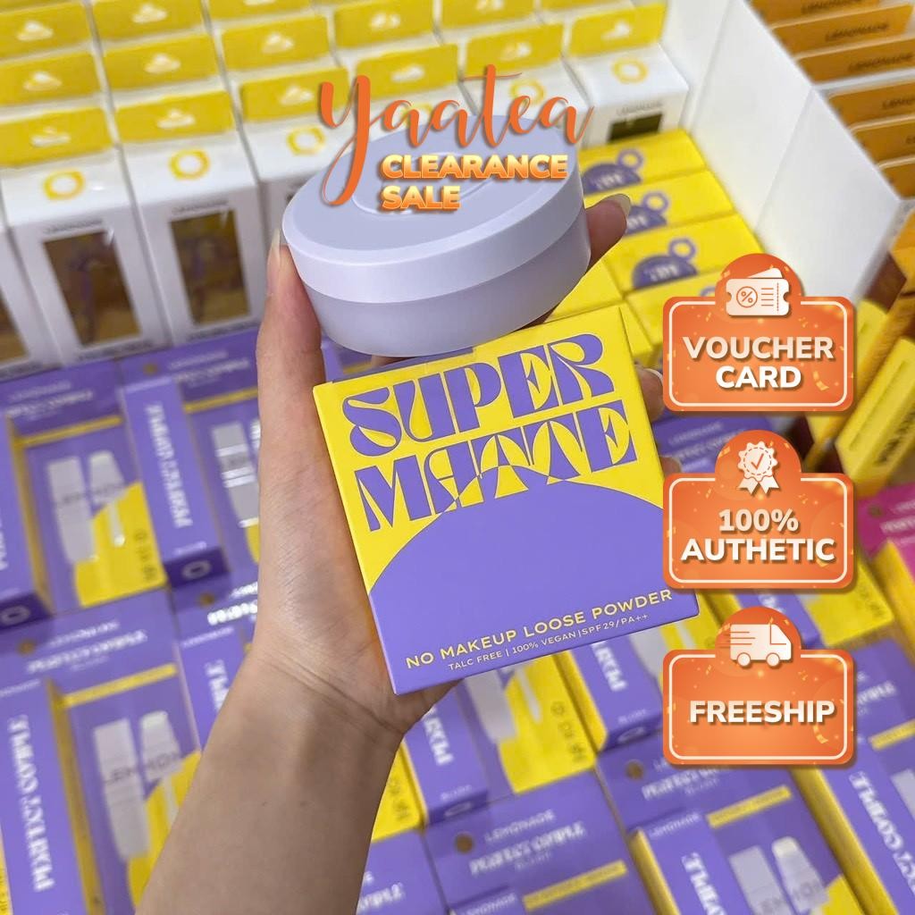 Phấn Phủ Bột Lemonade Super Matte No Makeup 9g