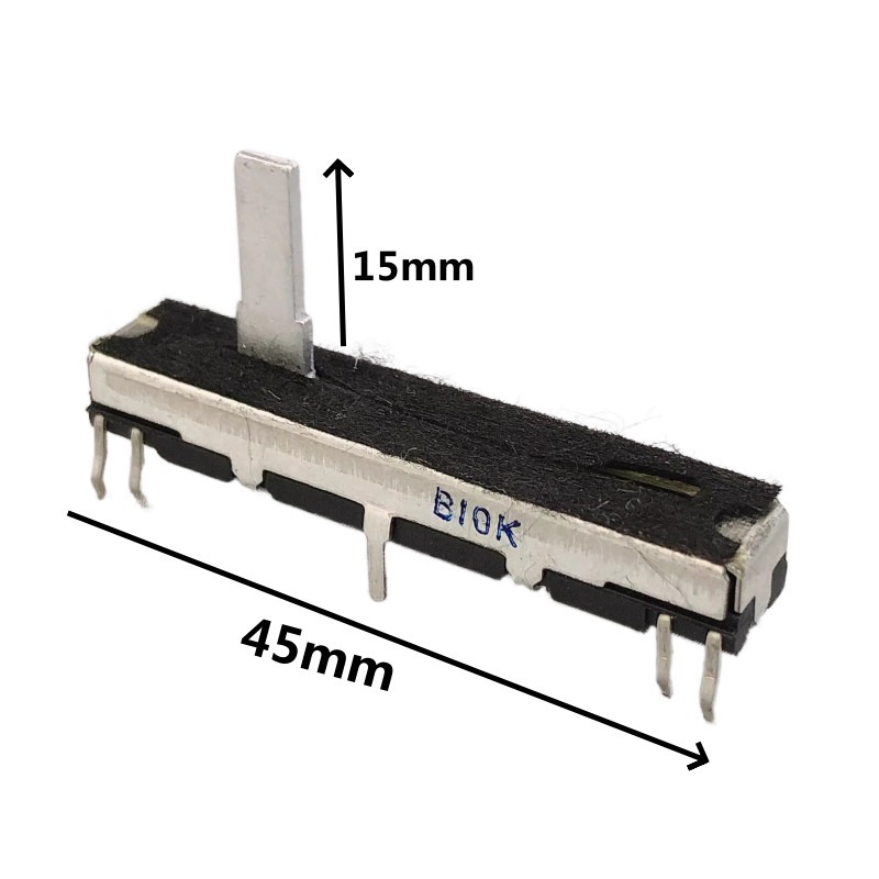Bàn phím điện tử Casio CT670 Bộ tổng hợp Roland 45mm Máy đo điện áp trượt âm lượng kênh kép B10K Clipper