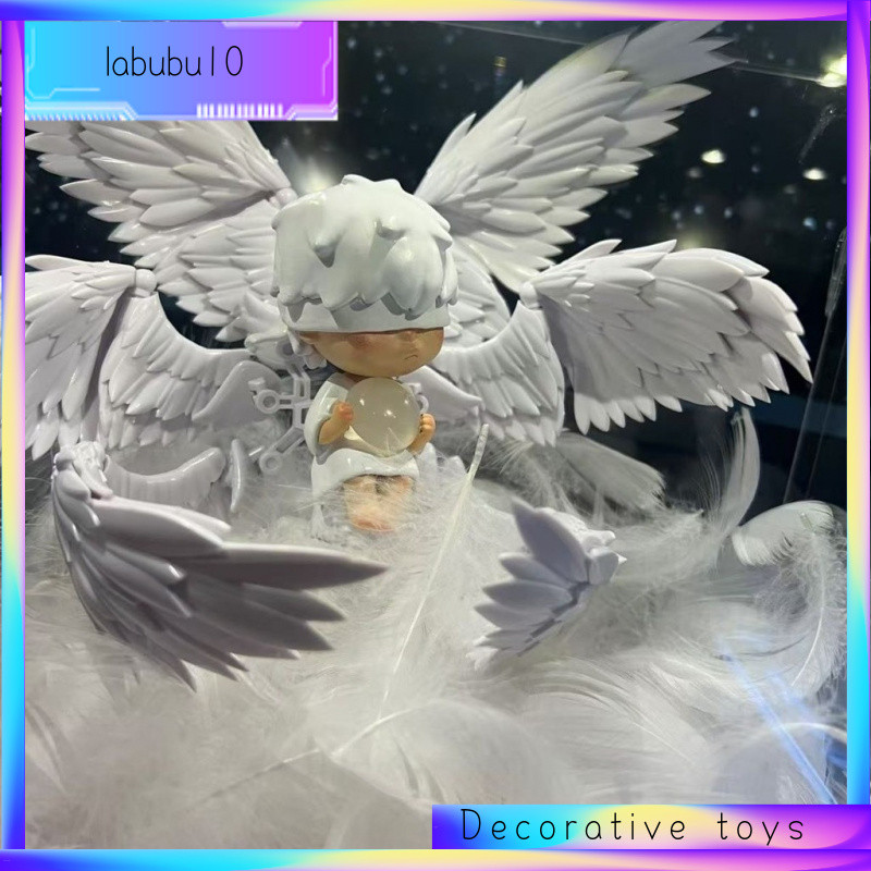 Meijie Fengyu Six-Wing Mecha Wings Pure White Mecha Parts- * --