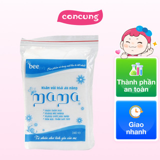  Khăn vải khô đa năng Mama  240 tờ túi  