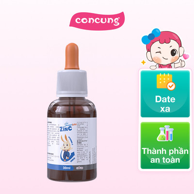 Siro bổ sung Kẽm và Vitamin C Smartbibi ZinC - concung