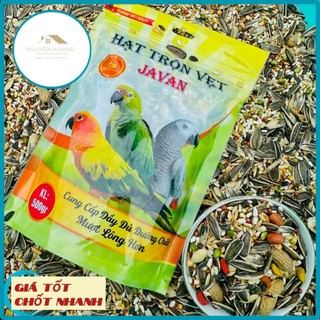  Hạt trộn vẹt  500gram ngũ cốc dinh dưỡng cho vẹt Sun Lovebird Xích Xám Châu Phi... 
