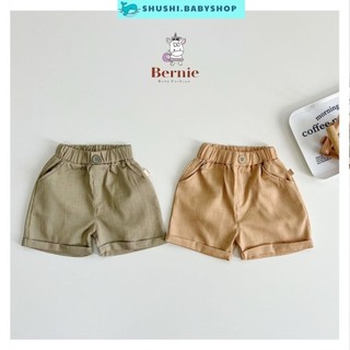 Quần âu quần short đùi cho bé trai bé gái size 1 đến 6 tuổi đi chơi đi học sành điệu SHUSHIBABY