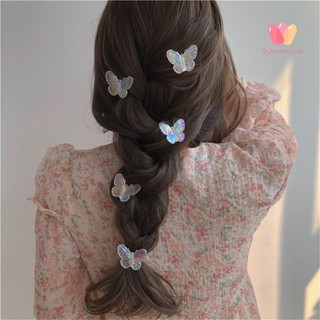 Glamorluxe-hair Clip Tính khí cổ tích Hiệu ứng 3D thanh lịch Phụ kiện tóc ngọt ngào Bóng cao ba chiều Transpa