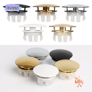 Vỏ bọc tràn bồn rửa FANSIN, phích cắm vòng rửa tròn hai lớp, vòi thay thế đồng trang trí vòng nắp phòng tắm nhà bếp