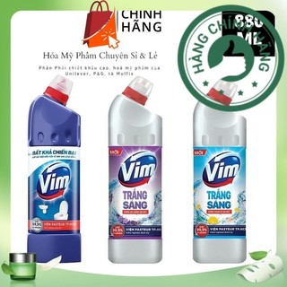 Nước tẩy bồn cầu vim diệt khuẩn 880ml