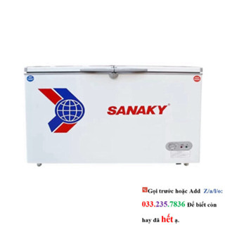 Tủ đông Sanaky VH-285W2 dàn lạnh nhôm 1 đông 1 mát 220 lít KM