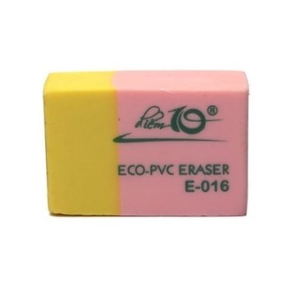 Gôm e-016 - mẫu 1 - vàng hồng - thiên long