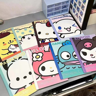 Hoạt Hình Sanrio B5 Notebook Dễ Thương Kuromi Mymelody Dung Tích Lớn Ngang Lót Nhật Ký Đa Năng Tay Tài Khoản Sổ Tay