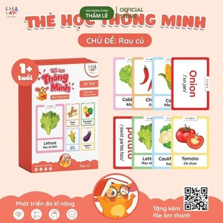 thẻ Flashcard chủ đề cho bé khổ a7