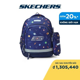 Skechers trẻ em ba lô backpack thường ngày back to school performance - p323k001-002z