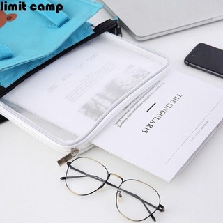 limit camp A4 Túi Thư Mục Tập Tin Văn Phòng Phẩm Lưu Trữ Cặp Đôi Ví Lưu Trữ Túi Lưới Tài Liệu Kinh Doanh Người Tổ Chức