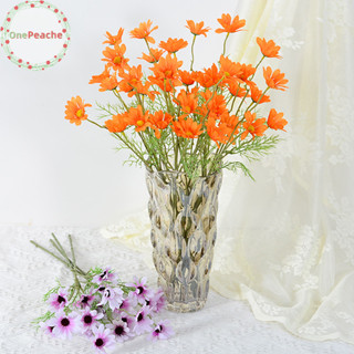 Onepeache Chamomiles Lụa Nhân Tạo Hoa Trắng Hoa Giả Phòng Cưới Xe Bàn Tiệc Quà Tặng Trang Trí Diy Bó Hoa VN