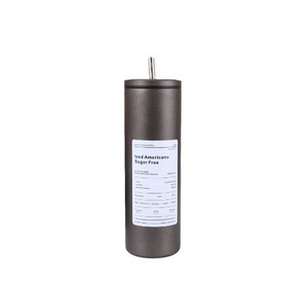 Ly Giữ Nhiệt Iced Americano Sugar Free 600ml Inox 304 Đúc Liền Khối Cao Cấp Có Nắp Đậy Kèm Ống Hút