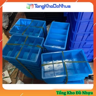 Khay nhựa nhiều ngăn kích thước: 375*277*85mm đựng dụng cụ đa năng , linh kiện ốc vít nuôi cá