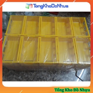 [Combo 10 chiếc ] Hộp đựng linh kiện điện F2 kích thước: 140x92x44mm tử siêu tiện dụng (hộp ghép đa năng)