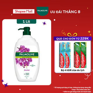 Sữa tắm Palmolive chiết xuất Sữa và Hoa Phong Lan Đen 1L