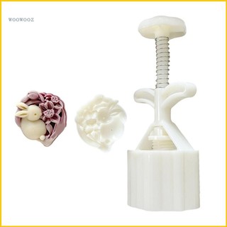 Woow Hoa Thỏ Bánh Trung Thu Khuôn Tết Trung Thu Máy Làm Bánh Trung Thu Bánh Trung Thu Tem Cookie