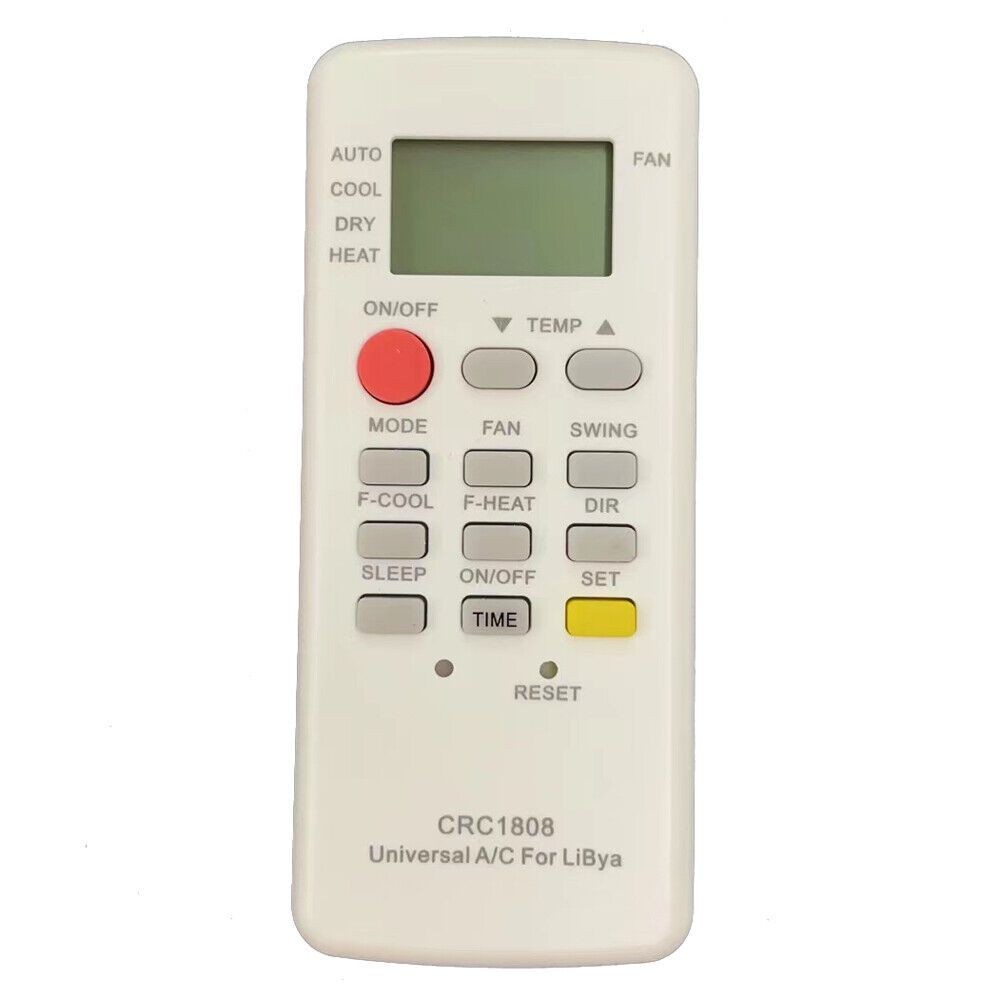 CRC1808 mới phù hợp với điều hòa LCD đa năng LiBya Chigo AUX sưởi ấm từ xa