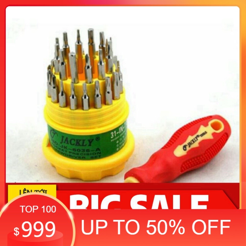[RẺ NHẤT] Bộ tô vít 31 in 1(tmh3624) [GIÁ TỐT]