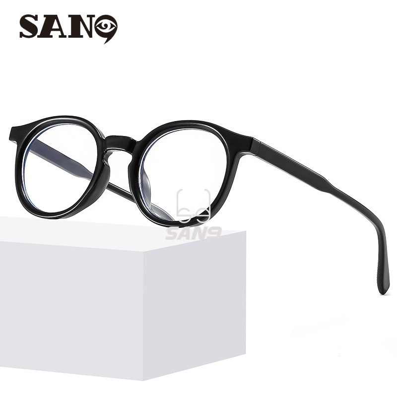 [Ống kính có thể thay thế] COD (San9) 2024 Kính mắt gọng tròn Hàn Quốc mới dành cho nam
