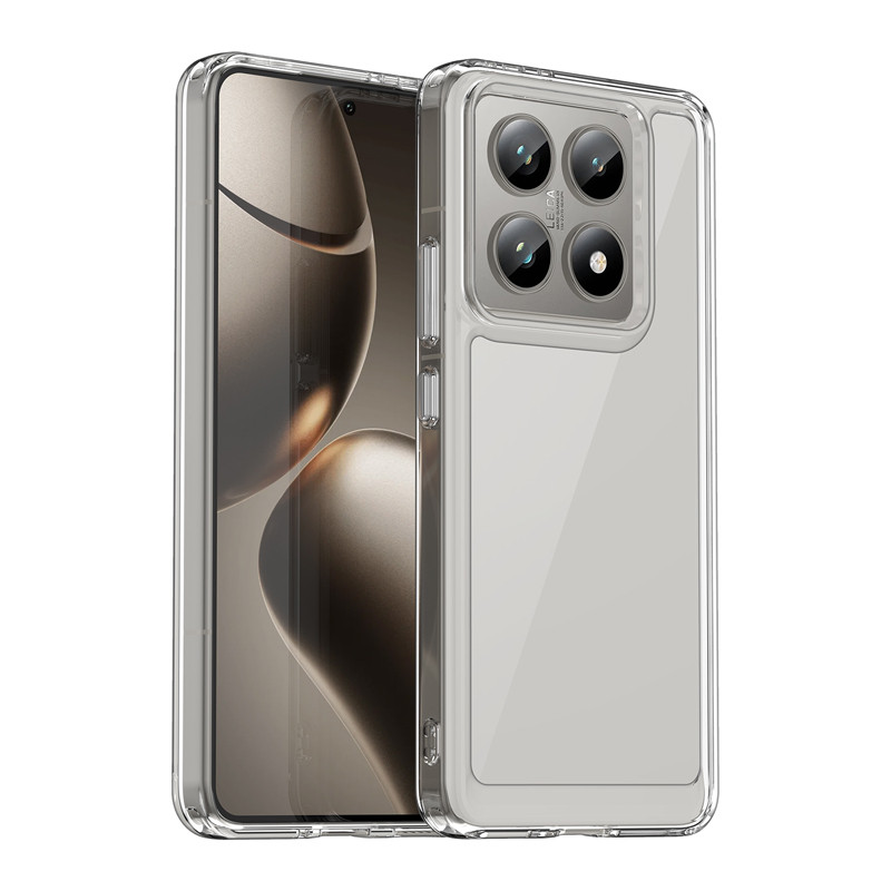Dành Cho Xiaomi 14T, 14T Pro ELVEV Vỏ TPU Mềm Trong Suốt Chống Sốc Chống Rơi