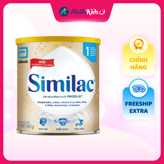 Sữa bột Similac 5G số 1 400g - Dành cho trẻ từ 0 - 6 tháng