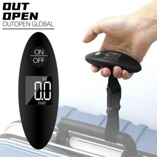 Cân hành lý điện tử kỹ thuật số 40kg / 100g Cân treo móc cá LCD có độ chính xác cao