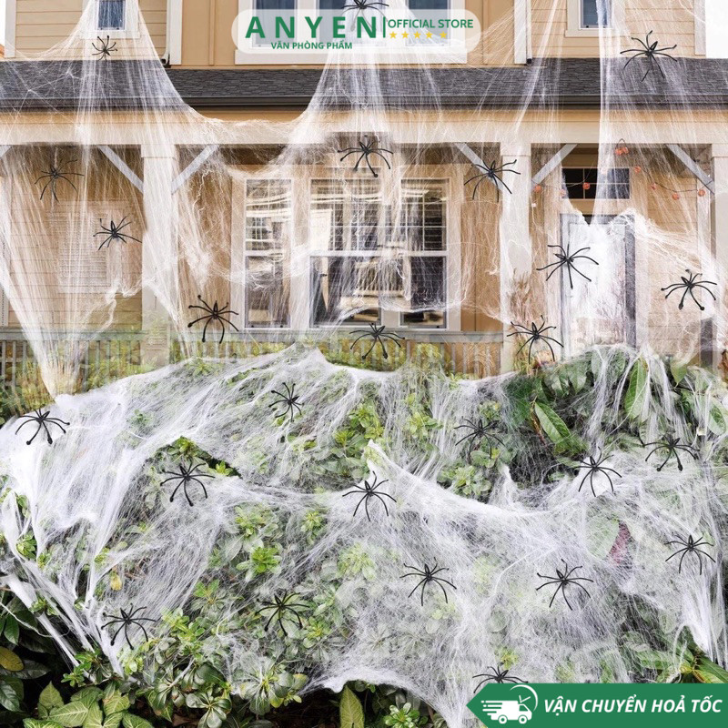 Mạng Nhện Giả Trang Trí Halloween